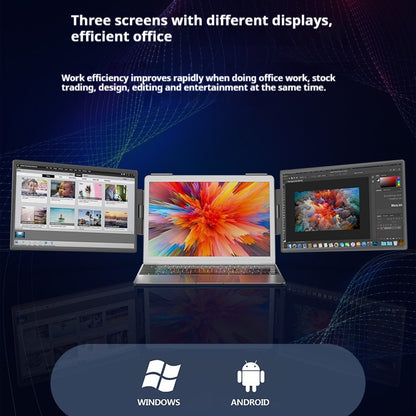 LYXOS® Workstation Pro | 14" Triple Screen Laptop Extender for Productivity